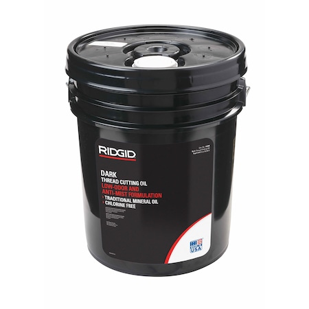 RIDGID Cutting Oil, 5 gal., Dark 41600