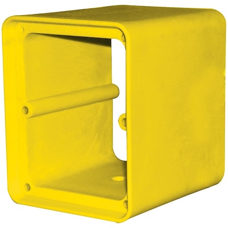Ericson Electrical Box, Outlet Box Type, 4 Gangs, Thermoplastic Elastomer 8034F