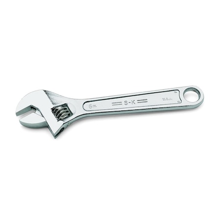 Sk Professional Tools Adjustable Wrench, 6" 8006