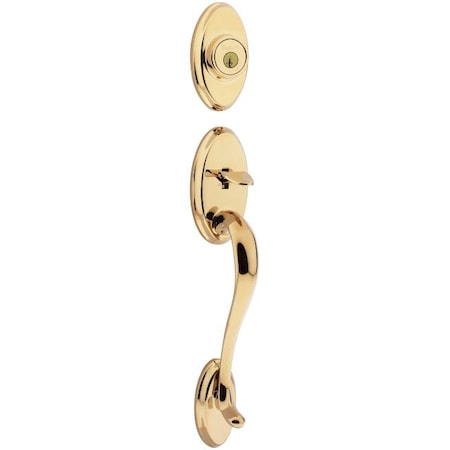 Kwikset Shelburne SGL CYL Exterior Handleset Sma 98001-174