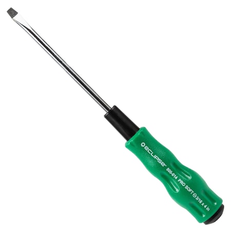 Proskit Screwdriver, Straight Blade, 3/16 x 4 800-014