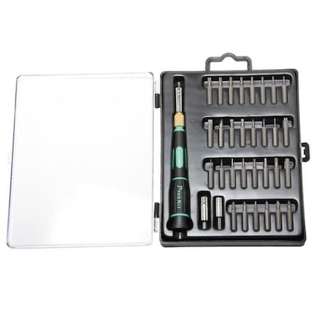 Proskit Screwdriver Set, w/Interchangeable Bit 800-129