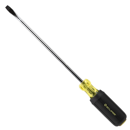 Eclipse Tools Screwdriver, 1/4x8, Rubber 800-153