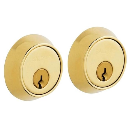Baldwin Estate Unlacquered Brass Deadbolts 8011.031