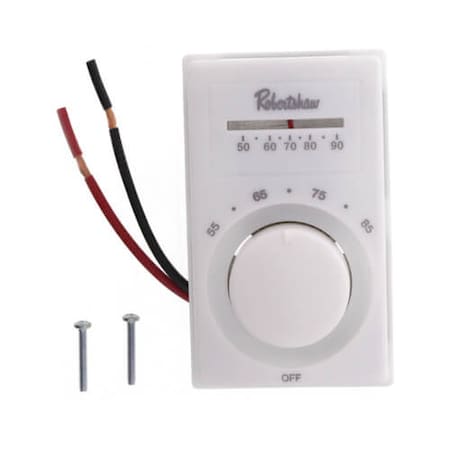 Robertshaw Line Voltage Thermostat, SPST Cooling 803A