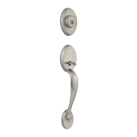 Kwikset Chelsea Dummy Exterior Handleset w/New C 802CELIP-15