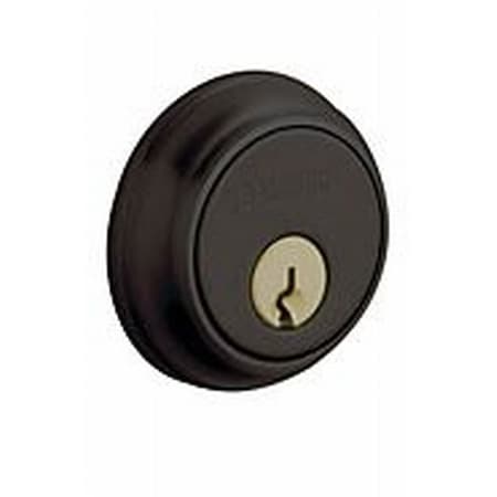 Baldwin Estate Oil Rubbed Bronze by Lifetime Bright Nickel Deadbolts 8031.102X055