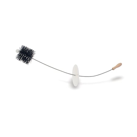 Malish Flexible Drain Brush, Black, 36 in L Overall, 2 PK 8036