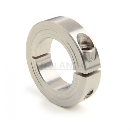 Ruland Shaft Collar, Stainless Steel, 350 Degrees F, -40 Degrees F CL-22-ST