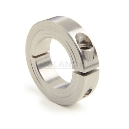 Ruland Shaft Collar, Stainless Steel, +0.003/-0.010 in, Corrosion Resistant CL-27-ST
