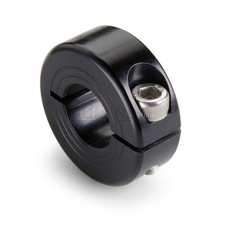 Ruland Shaft Collar, Stainless Steel, Clamp On, 1.1 N-m MCL-8-AN