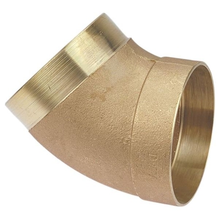 Nibco Elbow, Bronze, FTG 4 in, FTG 4 in E044200