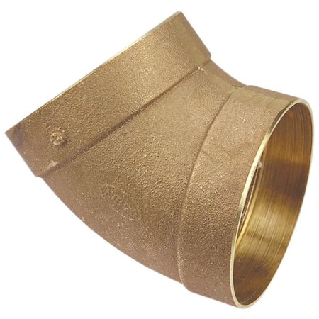 Nibco Elbow, Bronze, Cup 4 in, FTG 4 in E042700