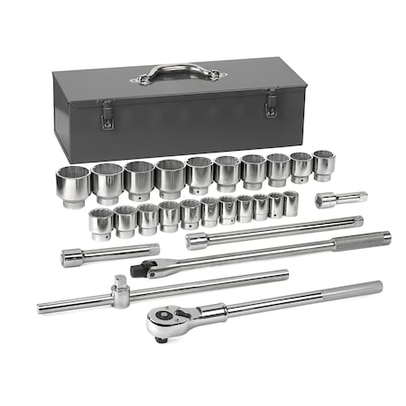 Gearwrench 27 Piece 3/4" Drive 12 Point Standard SAE Mechanics Tool Set 80880