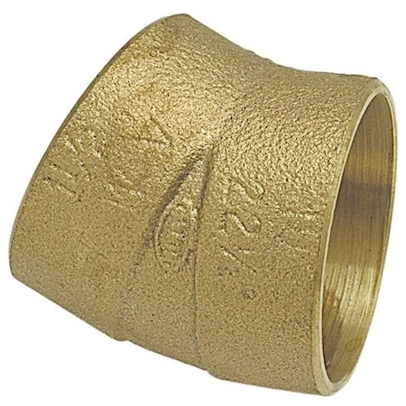 Nibco 221/2Elbow, Bronze, Cup2in, FTG2in E079350