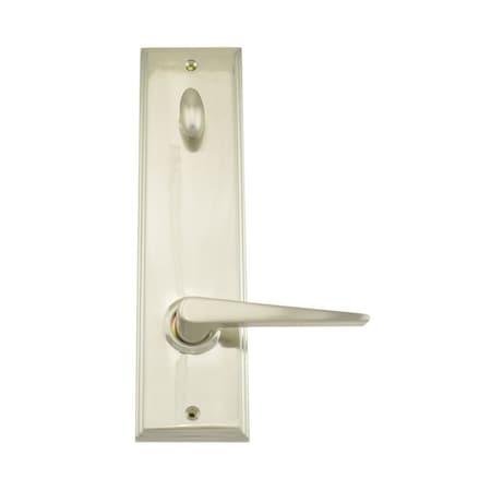 Weslock Urbana Woodward Interior SGL CYL Handleset Trim Satin Nickel 06200--2NSL20