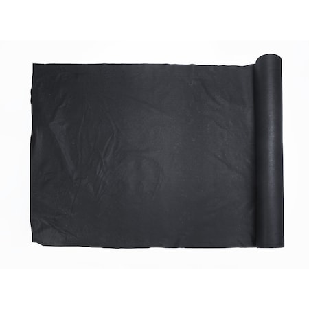 Mutual Industries 12.5 in x 360 in NW80 Non-Woven Geotextile Polypropylene, Black 80-125-360
