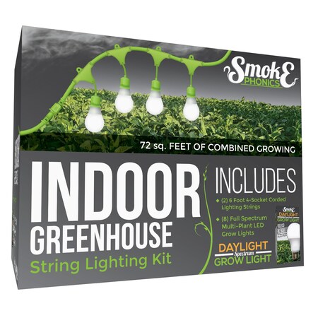 Miracle Led SmokePhonics 4-Socket Corded LED Gr, PK2 601141