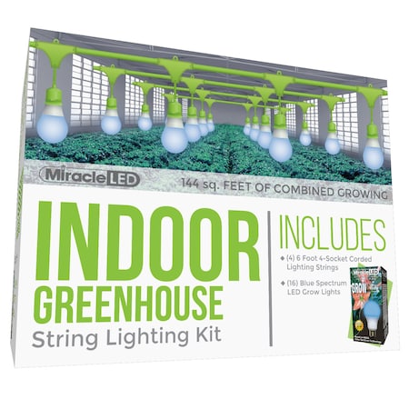 Miracle Led Absolute Daylight 4-Socket Corded L, PK4 601187