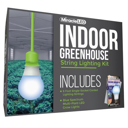 Miracle Led Wide Angle Single-Socket Corded LED Grow 601217