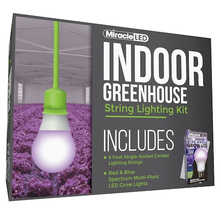 Miracle Led Wide Angle Single-Socket Corded LED Grow 601221