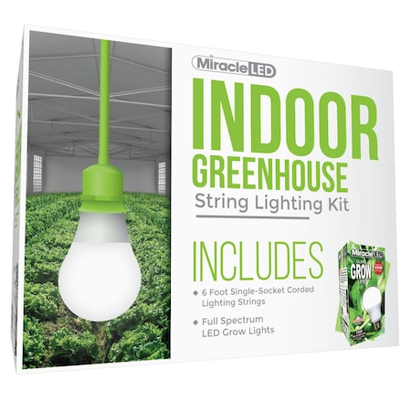 Miracle Led Ultra Grow Single-Socket Corded LED Grow 601241