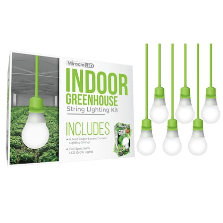 Miracle Led Ultra Grow Single-Socket Corded LED, PK6 601244