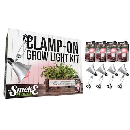 Miracle Led SmokePhonics LED Clamp-On Grow Ligh, PK4 601278
