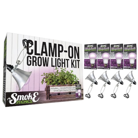 Miracle Led SmokePhonics LED Clamp-On Grow Ligh, PK4 601284
