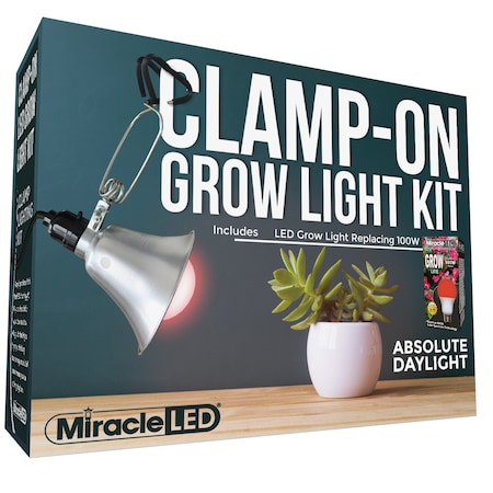 MIRACLE LED Absolute Daylight LED Clamp-On Grow Ligh 601300