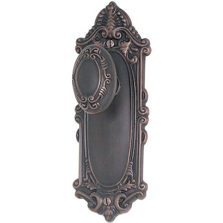 Emtek Oil Rubbed Bronze Sideplate 8103VUS10B 8103VUS10B