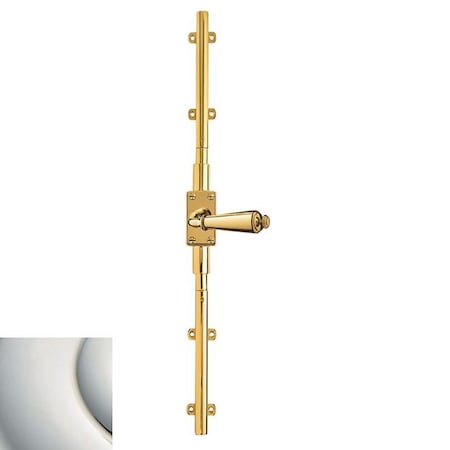 Baldwin Estate Lifetime Bright Nickel Cremone Bolts Lifetime Bright Nickel 8105.055.L7LK