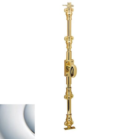 Baldwin Ornamental Bright Chrome Cremone Bolts B 8106.260.L7LK