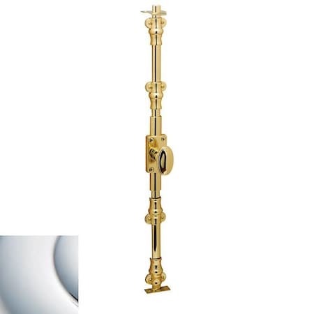 Baldwin Ornamental Bright Chrome Cremone Bolts B 8106.260.R7LK