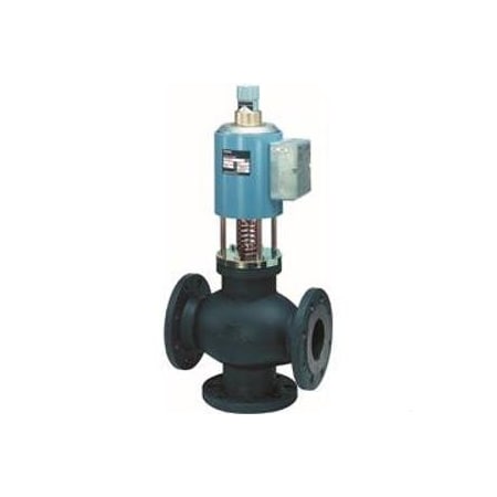 Siemens Hydronic Globe Valve, Three-Way, 4 in M3P100FY