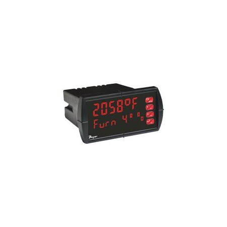 Dwyer Instruments Temperature Panel Meter, LED Display LTI-221