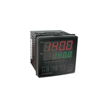 Dwyer Instruments Digital Temperature Controller, 97.63mm L 4B-23-LV