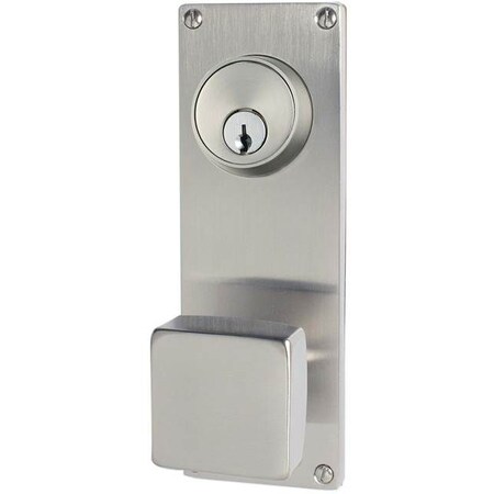 Emtek Satin Nickel Sideplate 8112SQUUS15 8112SQUUS15