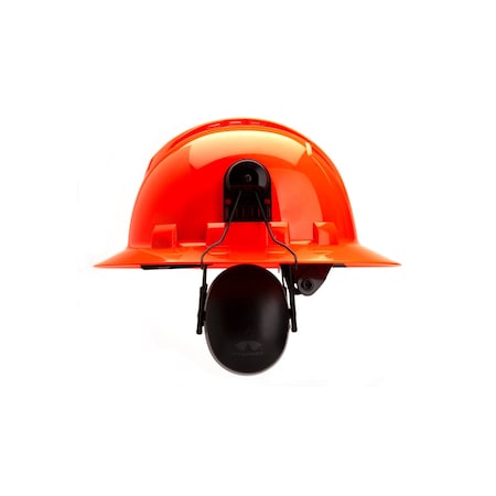 Pyramex Ear Muff, Fullbrim Mounted CMFB6010