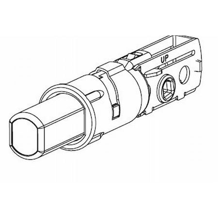 Kwikset Adjustable Drive-in Deadbolt Latch 81306-003