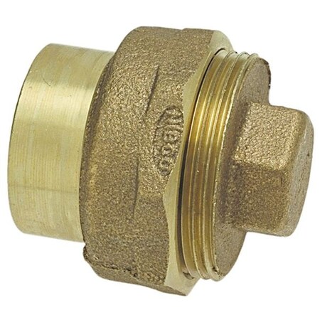 Nibco CleanoutTee, Bronze, FTG11/4in, Plug E169000