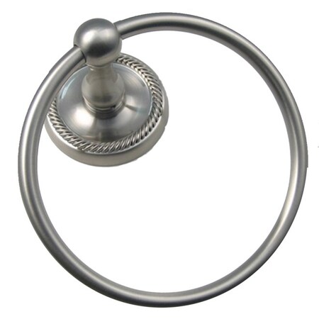 Rusticware Riverside Towel Ring Satin Nickel 8186SN
