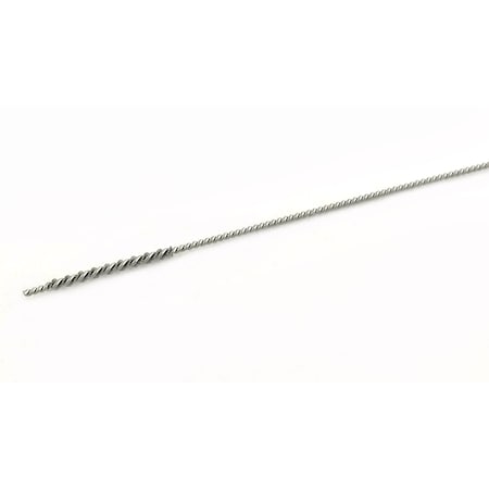 Brush Research 81A024 Mini Deburring Brush, .024" Diameter., .003SS, 1/4" Brush Part, 3" Overall Length 81A024