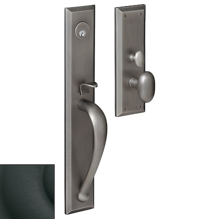 Baldwin Cody Satin Black Handlesets Satin Black M504.190
