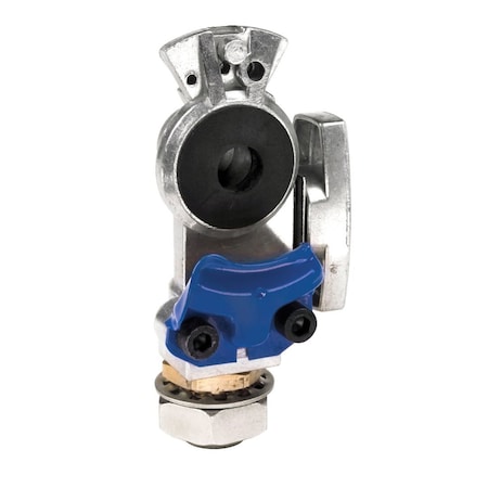 Grote Gladhand, Shutoff, Blue, 3/8" Bulkhead 81-0001-SBB