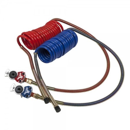 Grote Coiled Air 15 ft. Set, 12" Lead/Brass Ha 81-0015-40HGH