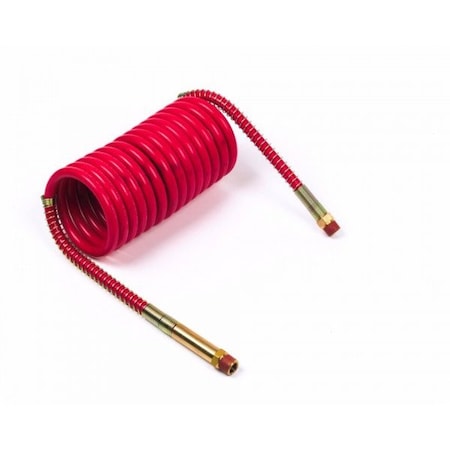 Grote Coiled Air 20 ft., 12" Lead, Red, Low Temp 81-0020-RC