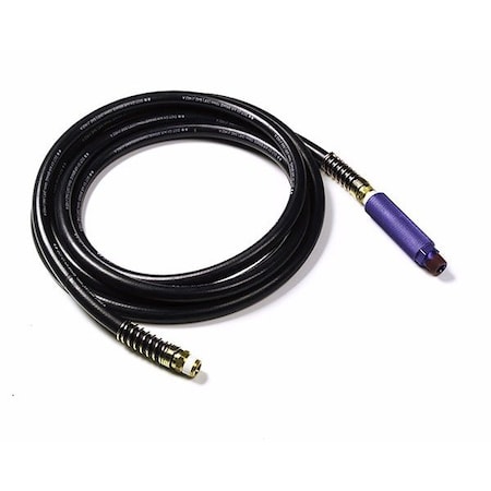 Grote Rubber Air Hose 12 ft., Black, Blue Anodiz 81-0112-GB