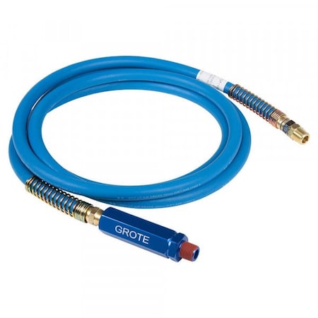Grote Rubber Air Hose 15 ft., Blue, Blue Anodize 81-0115-BGB
