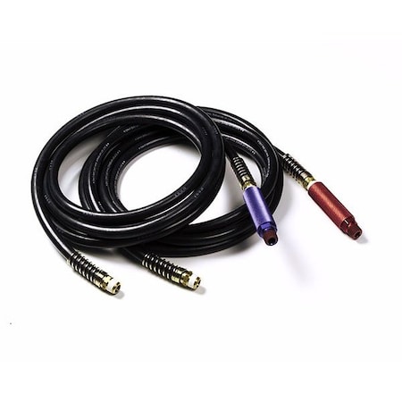 Grote Rubber Air Hose 15 ft., Black, Red/Bl, PK2 81-0115-GRB